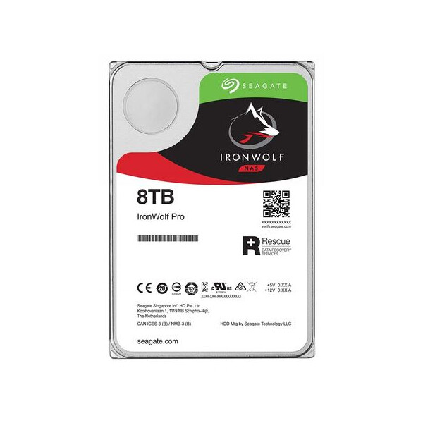 Seagate IronWolf ST8000VN004 - 3.5 Zoll - 8000 GB - 7200 RPM