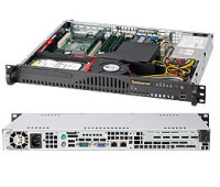 Supermicro SC512-203B - Rack - Server - Schwarz - ATX -...