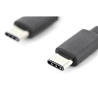 USB C Kab. C/ST<>C/ST 3M UL, High Speed, Schwarz