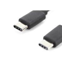 USB C Kab. C/ST<>C/ST 3M UL, High Speed, Schwarz