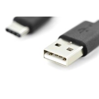 USB C KAB. C/ST<>A/ST 1,8m USB 2.0, 3A, 480Mbps