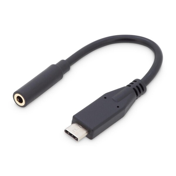 USB Type-C Audio Kabel, 0,2m Type-C ST auf 3,5" Klinke BU