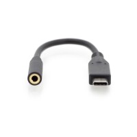 USB Type-C Audio Kabel, 0,2m Type-C ST auf 3,5" Klinke BU