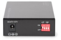 Media Conv.SFP/RJ45, PoE 1000T an Open Slot,30W PoE