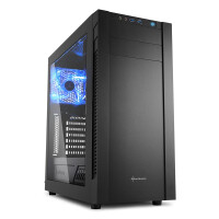 Sharkoon S25-W - Midi Tower - PC - Schwarz - ATX - micro...