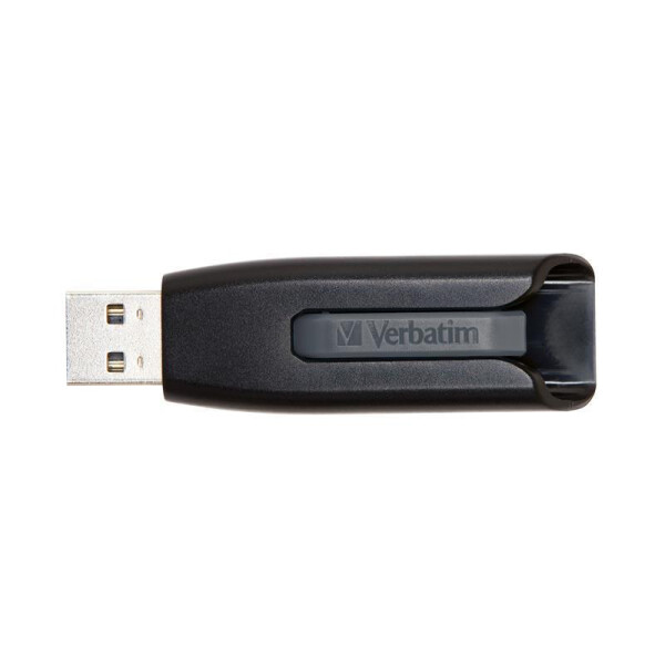 Verbatim V3 - USB 3.0-Stick 16 GB - Schwarz - 16 GB - USB Typ-A - 3.2 Gen 1 (3.1 Gen 1) - 60 MB/s - Dia - Schwarz - Grau