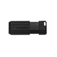 Verbatim PinStripe - USB-Stick 16 GB - Schwarz - 16 GB -...