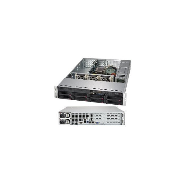 Supermicro SuperServer 5029P-WTR - Intel C622 - LGA 3647 (Socket P) - DDR4-SDRAM - 768 GB - 192 GB - 2133,2400,2666 MHz