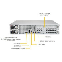 Supermicro SuperServer 5029P-WTR - Intel C622 - LGA 3647 (Socket P) - DDR4-SDRAM - 768 GB - 192 GB - 2133,2400,2666 MHz