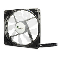 Argus Inter-Tech L-12025 Aura - Ventilator - 12 cm - 1500 RPM - Schwarz