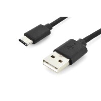 USB C KAB. C/ST<>A/ST 1m USB 2.0, 3A, 480Mbps