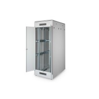 19" Schrank 42HE Glastür T1200 H2053 x B800 x T1200 mmRAL7035