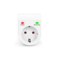 Überspannungsschutz Adapter 16A, 3500W, Weiß