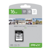 PNY Elite - 16 GB - SDHC - Klasse 10 - UHS-I - Class 1...