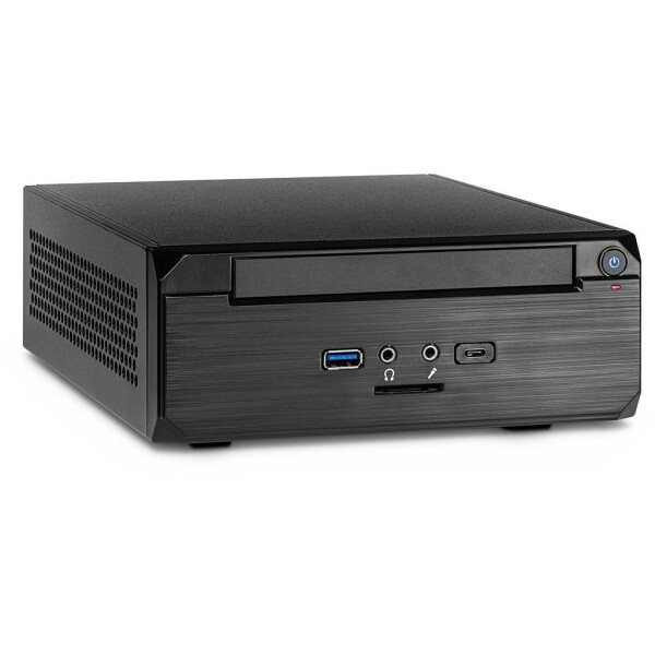 Inter-Tech MW-02 II - Mini Tower - PC - Schwarz - ITX - 4 cm - CE