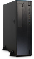 Inter-Tech IT-502 - Desktop - PC - Schwarz - micro ATX -...