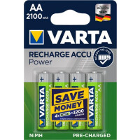 Varta Photo Accu Power - Akku Mignon (AA) 2.100 mAh 1,2 V