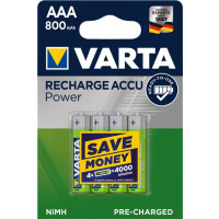 Varta Photo Accu POWER - Akku Micro (AAA) 800 mAh 1,2 V