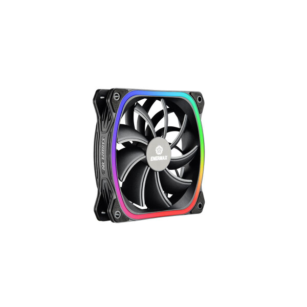 Enermax SquA RGB - Ventilator - 12 cm - 1500 RPM - 23 dB - 68,27 cfm - 115,99 m³/h