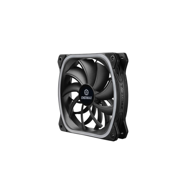 Enermax SquA RGB - Ventilator - 12 cm - 1500 RPM - 23 dB - 68,27 cfm - 115,99 m³/h