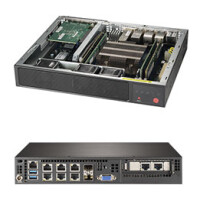 Supermicro SuperServer E300-9D-8CN8TP - Intel SoC - Intel® Xeon® - D-2146NT - 16 MB - 4GB,8GB,16GB,32GB,64GB,128MB - 512 GB