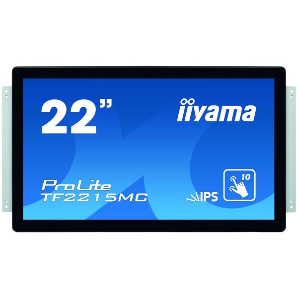 Iiyama ProLite Ein Open Frame PCAP 10 Punkt-Touchmonitor ausgestattet mit der Touch durch Glas Funktion - 54,6 cm (21.5") - 1920 x 1080 Pixel - Full HD - LED - 14 ms - Schwarz