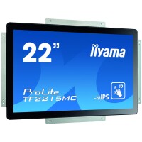 Iiyama ProLite Ein Open Frame PCAP 10 Punkt-Touchmonitor ausgestattet mit der Touch durch Glas Funktion - 54,6 cm (21.5") - 1920 x 1080 Pixel - Full HD - LED - 14 ms - Schwarz