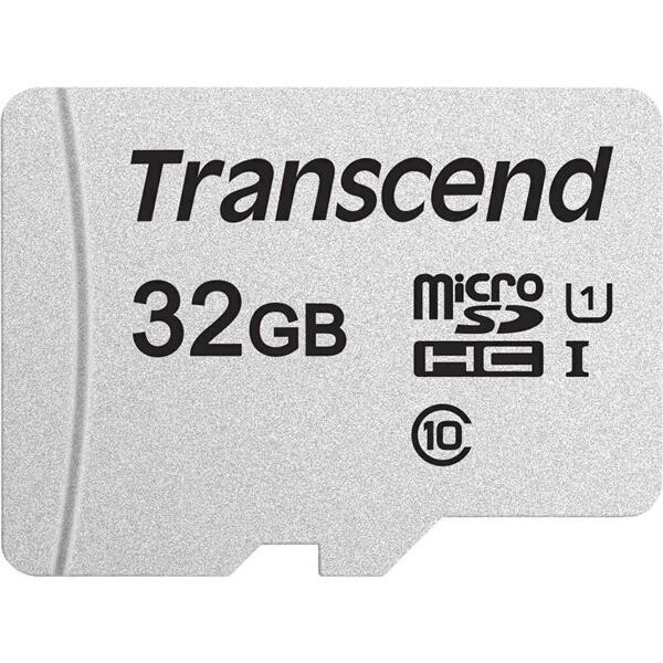 Transcend microSDHC 300S 32GB - 32 GB - MicroSDHC - Klasse 10 - NAND - 95 MB/s - 25 MB/s