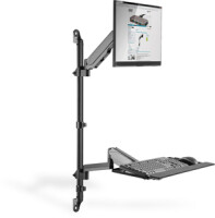 Sitz-Stand Arbeitsplatz,1-8kg für Wandmontage,Single...