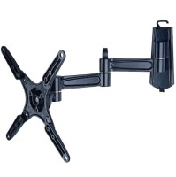 Techly Wandhalterung für LCD TV LED 13"-37", ausziehbar, neigbar 3 Gelenke, schwarz