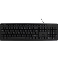 Inter-Tech K-118 - Standard - USB - QWERTZ - Schwarz