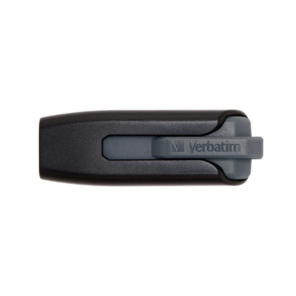 Verbatim V3 - USB 3.0-Stick 32 GB - Schwarz - 32 GB - USB Typ-A - 3.2 Gen 1 (3.1 Gen 1) - 80 MB/s - Dia - Schwarz - Grau