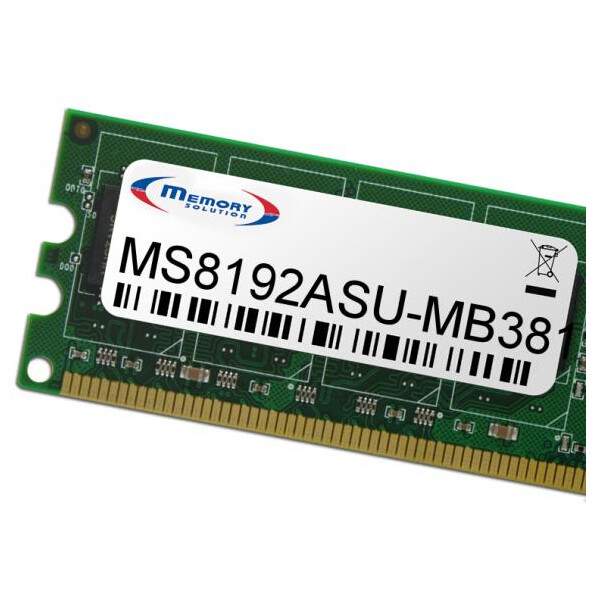 Memorysolution 8GB Asus P8B75-M LE, P8B75-M LX, P8B75-M LX Plus