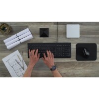 Cherry STREAM KEYBOARD - Kabelgebundene Tastatur - hellgrau - USB (QWERTZ - DE) - Volle Größe (100%) - Kabelgebunden - USB - Mechanischer Switch - QWERTZ - Weiß