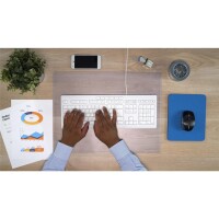 Cherry STREAM KEYBOARD - Kabelgebundene Tastatur - hellgrau - USB (QWERTZ - DE) - Volle Größe (100%) - Kabelgebunden - USB - Mechanischer Switch - QWERTZ - Weiß