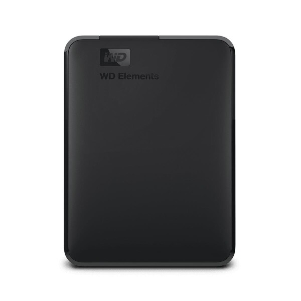 WD Elements Portable - 5 TB - 2.5" - 3.2 Gen 1 (3.1 Gen 1) - Schwarz