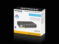 Netgear GS108Tv3 - Managed - L2 - Gigabit Ethernet (10/100/1000) - Vollduplex