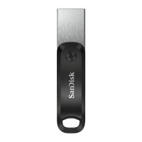SanDisk SDIX60N-128G-GN6NE - 128 GB - 3.2 Gen 1 (3.1 Gen 1) - Drehring - Grau - Silber
