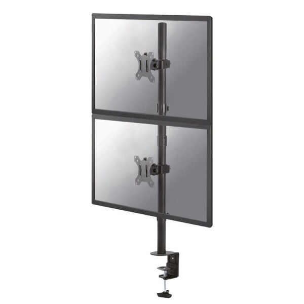 Neomounts FPMA-D550DVBLACK Monitorarm 10-32" - vertikale Montage - Klemme/Durchführung - 25,4 cm (10") - 81,3 cm (32") - 100 x 100 mm - Höhenverstellung - Schwarz