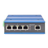 Industrie GE Switch, 5Port 5x10/100/1000Base-TX, DINrail