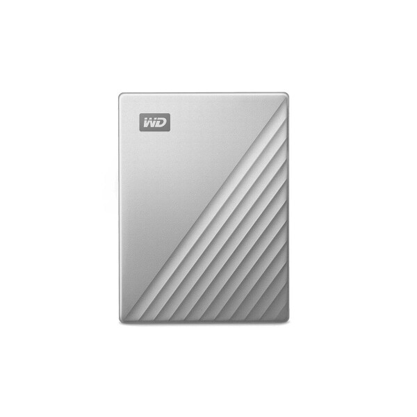 WD My Passport Ultra for Mac - 5000 GB - 3.2 Gen 1 (3.1 Gen 1) - Silber