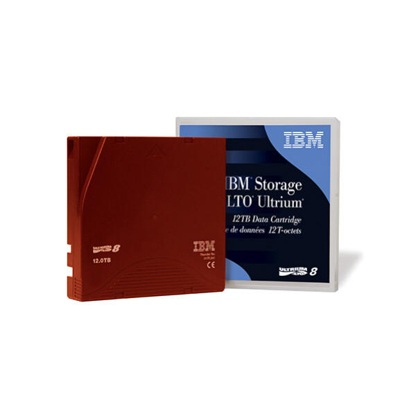 IBM 3580 LTO8 12TB Tape - LTO / Ultrium - 12.000 GB Kassette