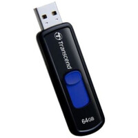 Transcend JetFlash elite JetFlash 760 - 64GB - 64 GB - USB Typ-A - 3.2 Gen 1 (3.1 Gen 1) - Dia - 12 g - Schwarz - Blau