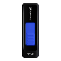 Transcend JetFlash elite JetFlash 760 - 64GB - 64 GB - USB Typ-A - 3.2 Gen 1 (3.1 Gen 1) - Dia - 12 g - Schwarz - Blau