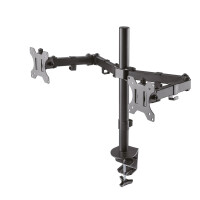 Neomounts FPMA-D550DBLACK Monitorarm 10-32" - Klemme/Durchführung - 25,4 cm (10") - 81,3 cm (32") - 100 x 100 mm - Höhenverstellung - Schwarz