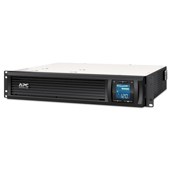 APC Smart-UPS C - Line-Interactive - 1000VA - Rackmontage 2 HE - 230V - 4x IEC C13 Ausgänge - SmartConnect - USB und serielle Kommunikation - AVR - Grafik-LCD - Line-Interaktiv - 1 kVA - 600 W - Sine - 170 V - 300 V