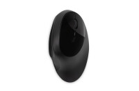 Kensington Pro Fit® Ergo kabellose Maus—Schwarz - rechts - RF Wireless + Bluetooth - 1600 DPI - Schwarz