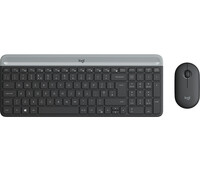 Logitech 920-009188 - Volle Größe (100%) - Kabellos - RF Wireless - QWERTZ - Graphit - Maus enthalten