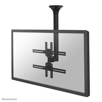 Neomounts FPMA-C400BLACK Monitor-/TV-Deckenhalterung 32-60" - H 64-104 cm - 35 kg - 81,3 cm (32") - 152,4 cm (60") - 200 x 200 mm - 600 x 400 mm - 640 - 1040 mm
