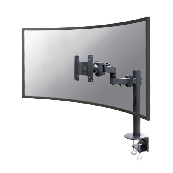 Neomounts FPMA-D960BLACKPLUS Monitorarm 10-49" - Klemme - 20 kg - 25,4 cm (10") - 124,5 cm (49") - 100 x 100 mm - Schwarz